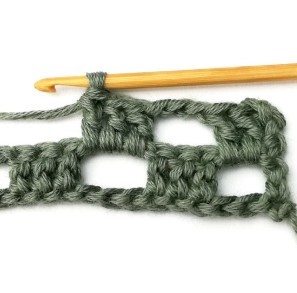 Checkered Net Crochet Stitch Photo Tutorial