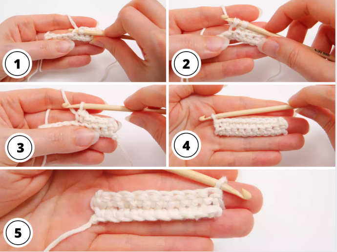 Crochet Basics: Front & Back Loops Crochet Tutorial