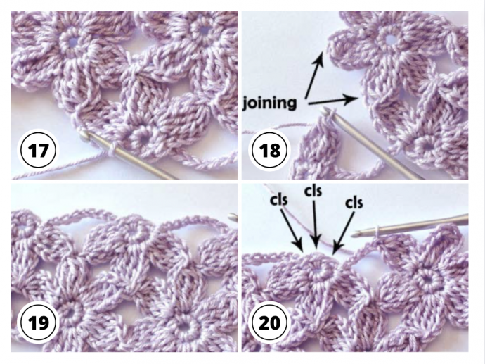 Crochet Flower Stitch