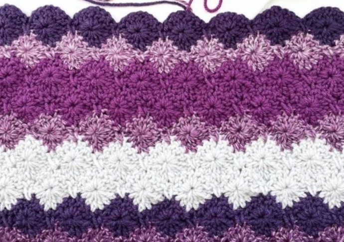 How to Crochet a Harlequin Stitch