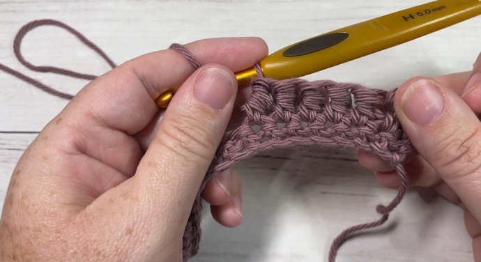 How to Crochet the Bouillon Stitch Photo Tutorial