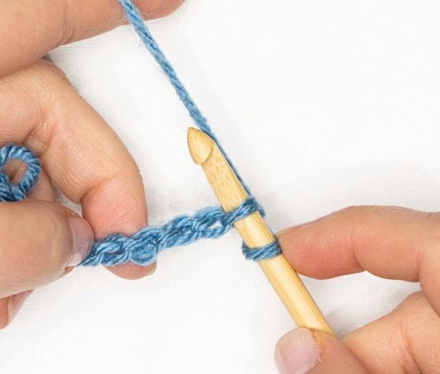 How to Crochet the Tunisian Knit Stitch Photo Tutorial