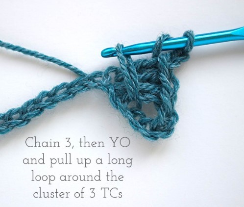 Woven Shell Crochet Stitch Photo Tutorial