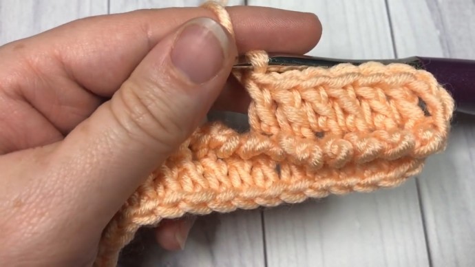 How to Crochet the Corded Ridge Stitch Photo Tutorial