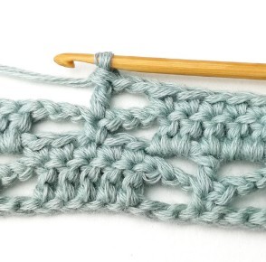 Lacy Checkered Block Crochet Stitch Photo Tutorial