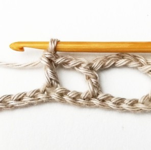 Lacy Interlocked Circles Crochet Stitch Photo Tutorial