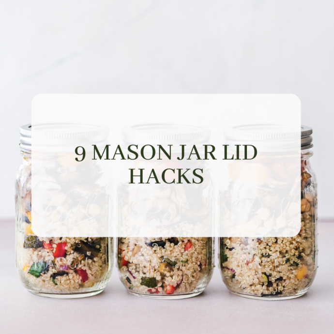 9 Mason Jar Lid Hacks
