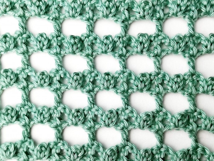 Lacy Aligned Picot Crochet Stitch Photo Tutorial Lacy Aligned Picot Crochet Stitch Photo Tutorial