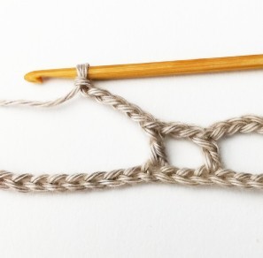 Lacy Interlocked Circles Crochet Stitch Photo Tutorial