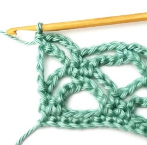 Double Trellis Crochet Stitch Photo Tutorial