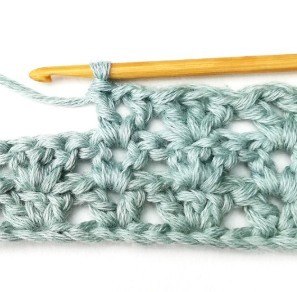 Three and Two Crochet Stitch Photo Tutorial