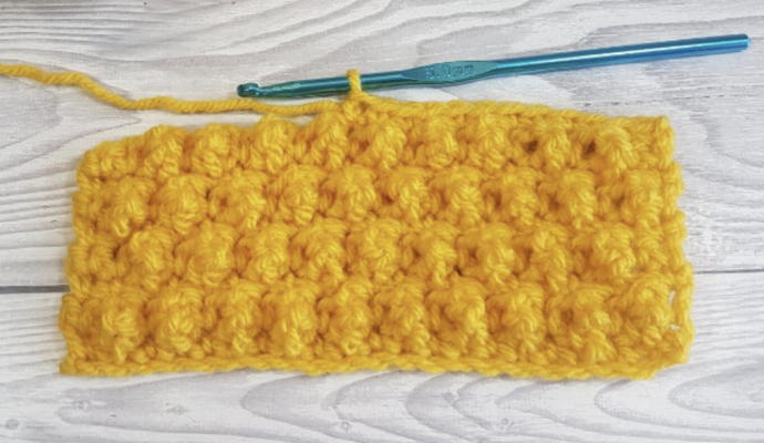 Offset Cobble Crochet Stitch Tutorial