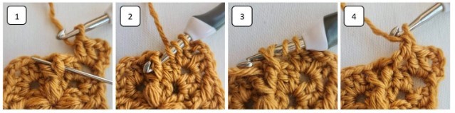 Autumn Bloom Square – Leaf Granny Square Pattern