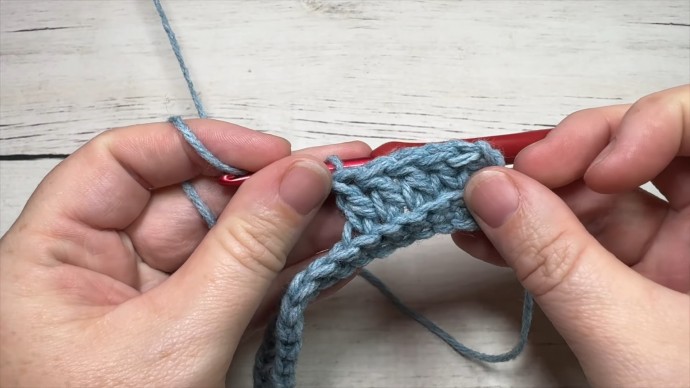How to Crochet the Yarn Under Cluster Stitch Photo Tutorial