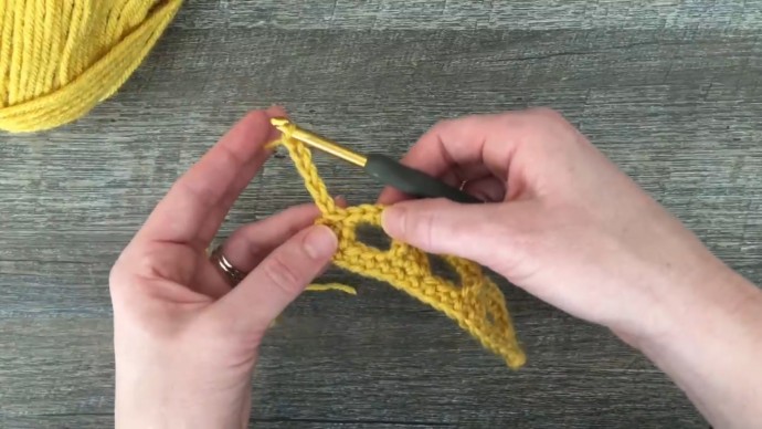 Trellis Honeycomb Crochet Stitch Photo Tutorial
