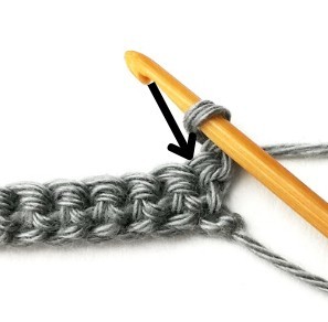 Aligned Bobble Crochet Stitch Photo Tutorial