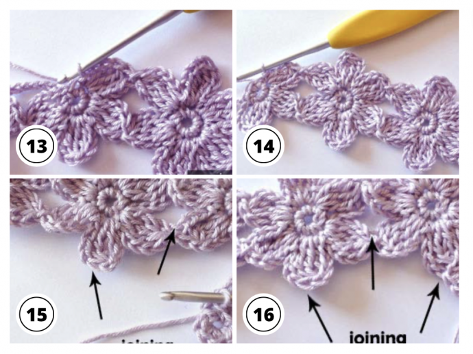 Crochet Flower Stitch