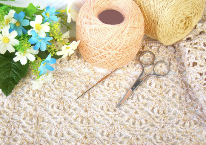 How to Make Lace Flower Crochet Stitch
