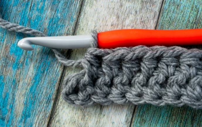 Wide Half Double Crochet Stitch Photo Tutorial