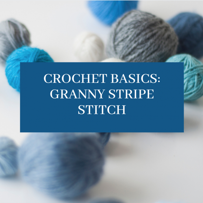 Crochet Basics: Granny Stripe Stitch