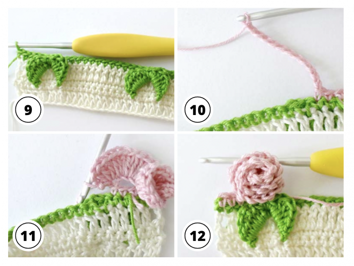 Crochet Basics: Rosebud Stitch