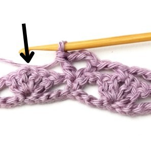 Lacy V and Double V Crochet Stitch Photo Tutorial