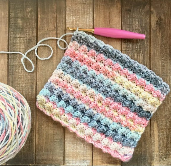 Sedge Crochet Stitch Photo Tutorial