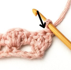 Shell Eyelet Crochet Stitch Photo Tutorial