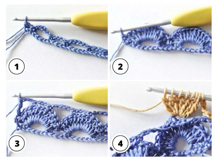 Airy Bobble Stitch Crochet Tutorial