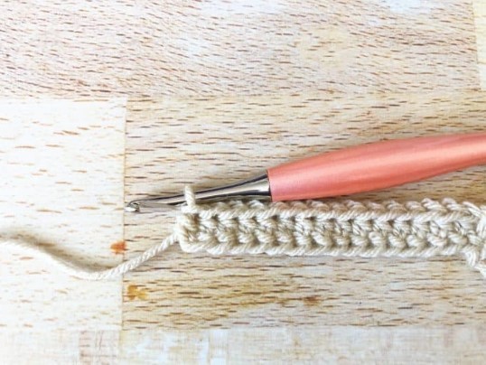 Back Post Half Double Crochet Stitch Photo Tutorial