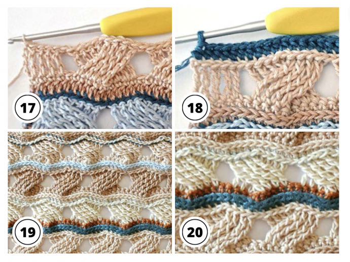 Cross Stitch Crochet Tutorial