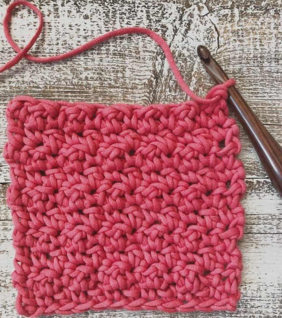 How to Crochet the Lemon Peel Stitch Photo Tutorial