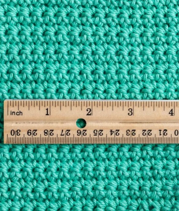 How to Measure Crochet Gauge