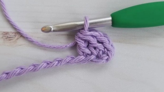 Paired Double Crochet Stitch Photo Tutorial