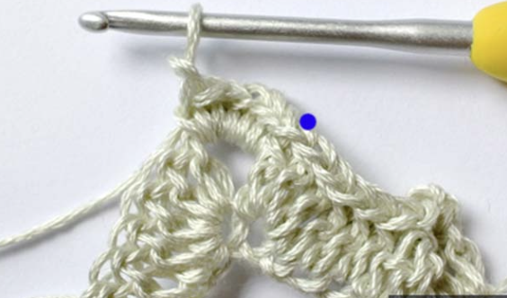 Textured Crochet Ripple Stitch