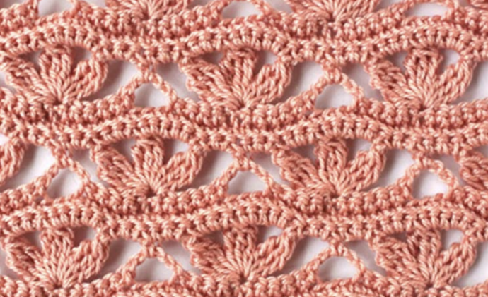 Crochet Tutorial: Trefoil Leaf Stitch