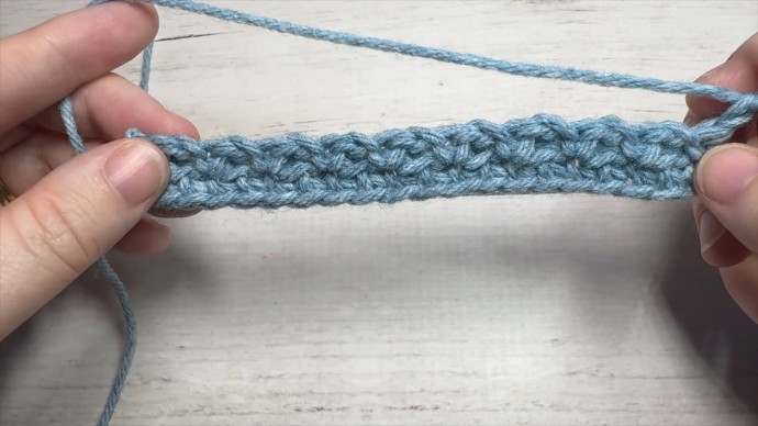 How to Crochet the Cluster Moss Stitch Photo Tutorial