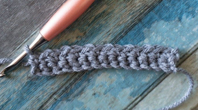 Small Triangles Stitch Crochet Tutorial