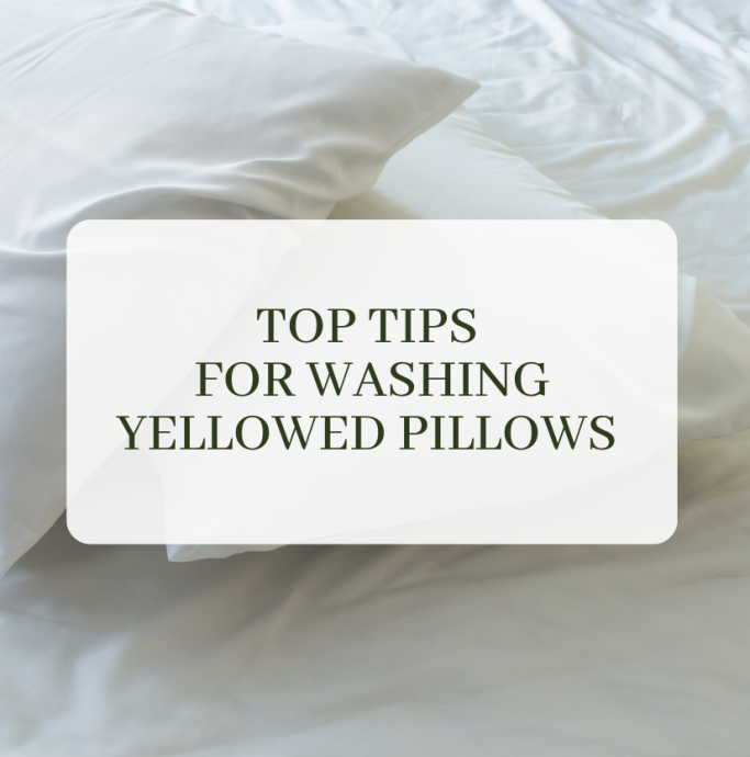 Tips for Washing Yellowed Pillows