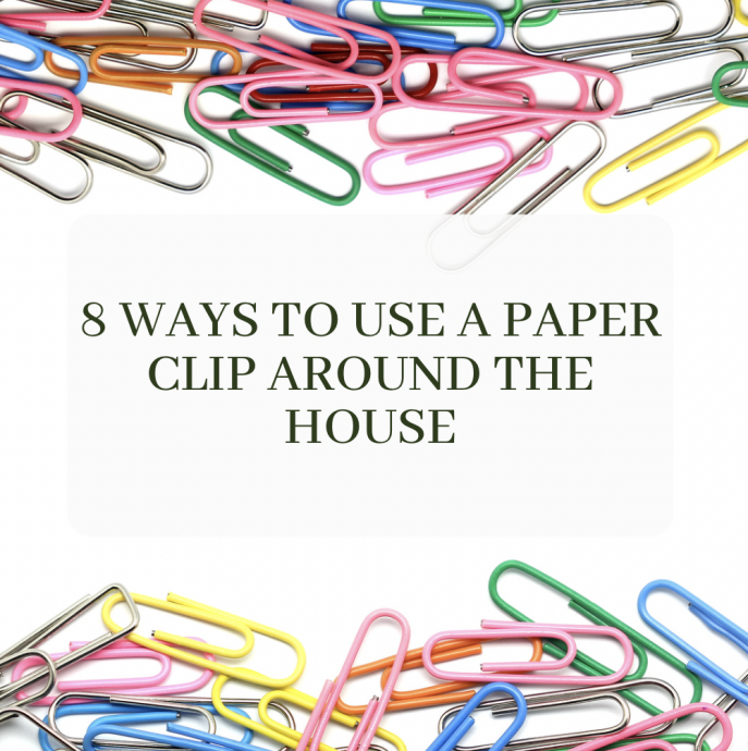 8 Ways to Use a Paper Clip Around the House