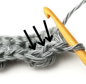 Aligned Bobble Crochet Stitch Photo Tutorial