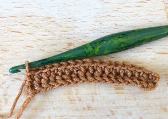 How to Crochet Front Loop Only Single Crochet Stitch