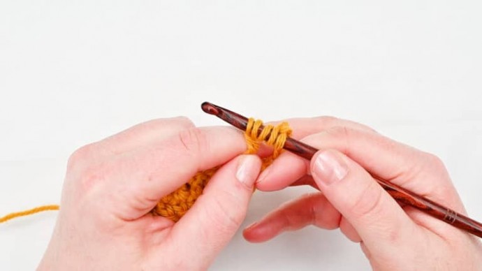 How to Crochet the Quadruple Treble Stitch Photo Tutorial
