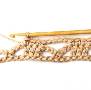 Lacy Stacked Bows Crochet Stitch Photo Tutorial