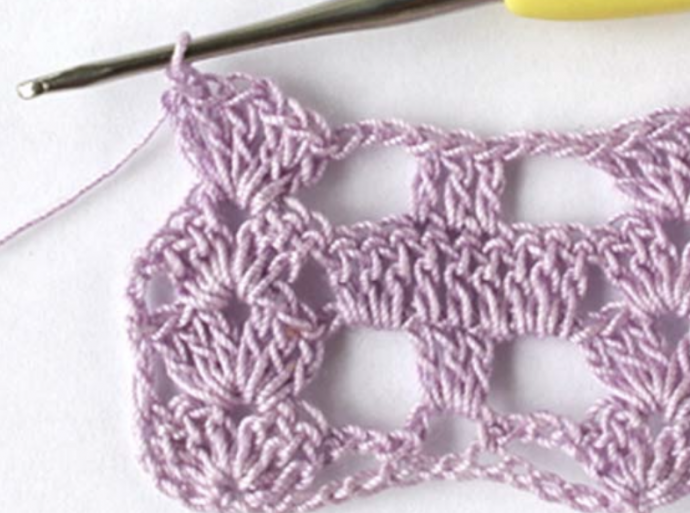 Crochet Three Chain Lace Border Tutorial