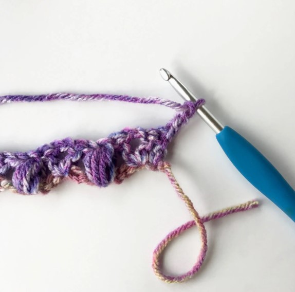 Easy Lace Clusters Crochet Stitch Photo Tutorial