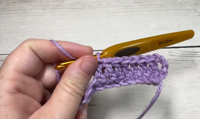 How to Crochet the ZigZag Cable Stitch Photo Tutorial