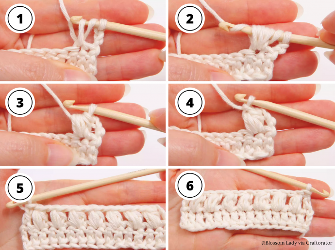 Crochet Basics: Puff Stitch