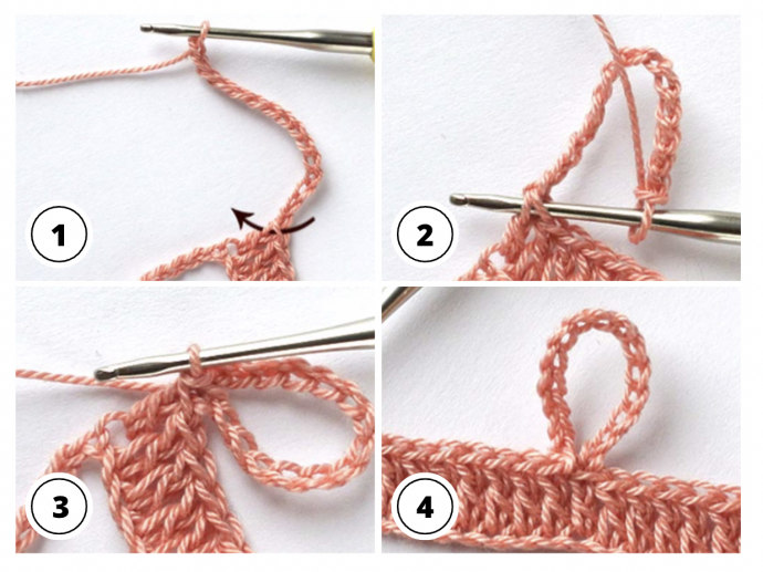Crochet Tutorial: Line Cable Stitch