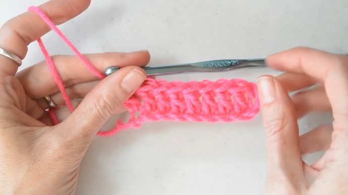 Raised Ripple Crochet Stitch Photo Tutorial
